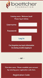 Mobile Screenshot of boettcherscholarshiponline.org